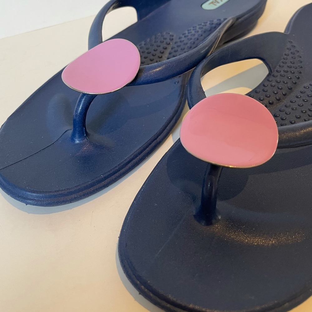 Okal Sandals/Flip Flop Navy Blue SZ ml (8)
